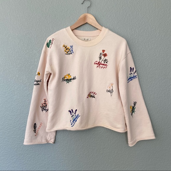 Madewell Botanical Embroidered 